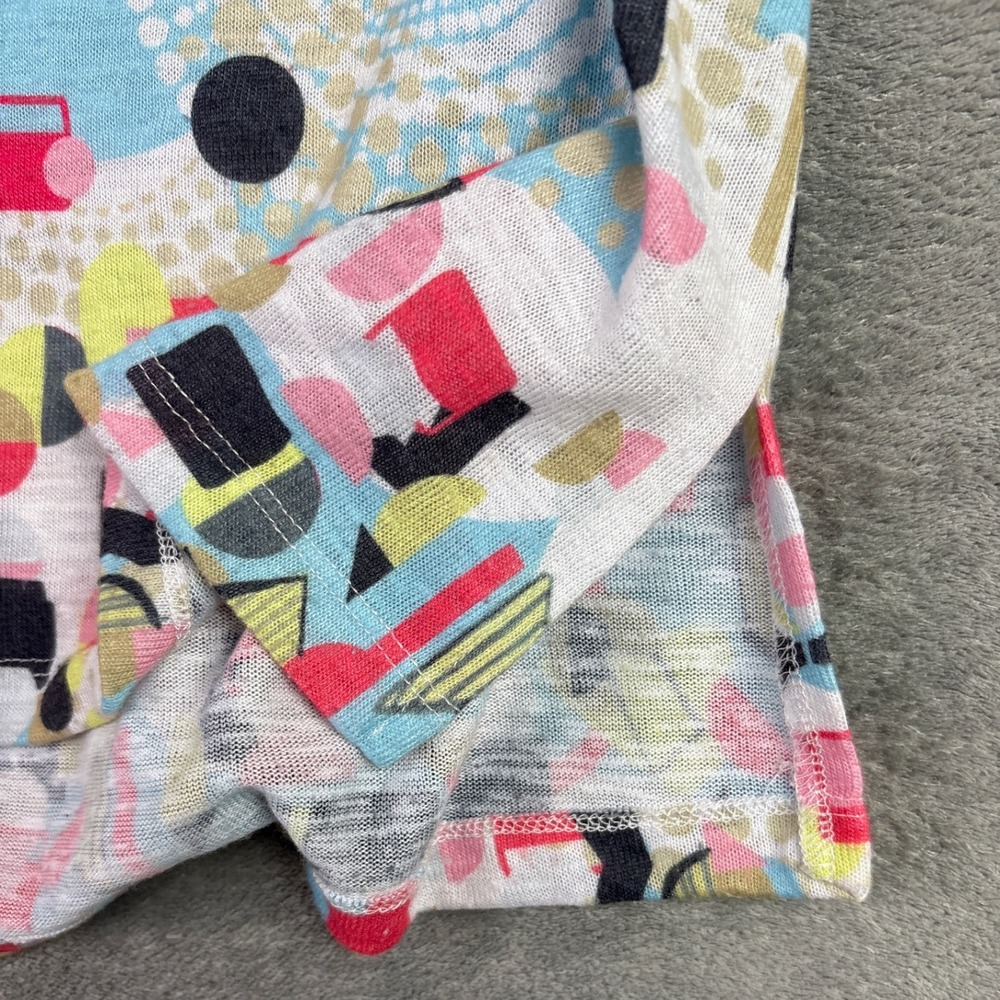 Ali Miles Multicolor Abstract Blouse - Picture 10 of 12